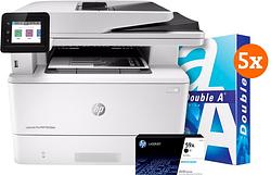 Foto van Hp laserjet pro mfp m428dw + 1 extra zwarte toner + 2.500 vellen a4 papier