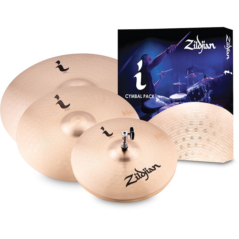 Foto van Zildjian i family standard gig pack 3-delige bekkenset