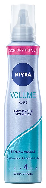 Foto van Nivea volume care styling mousse