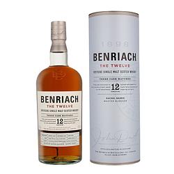 Foto van Benriach 12 years three cask matured 70cl whisky + giftbox