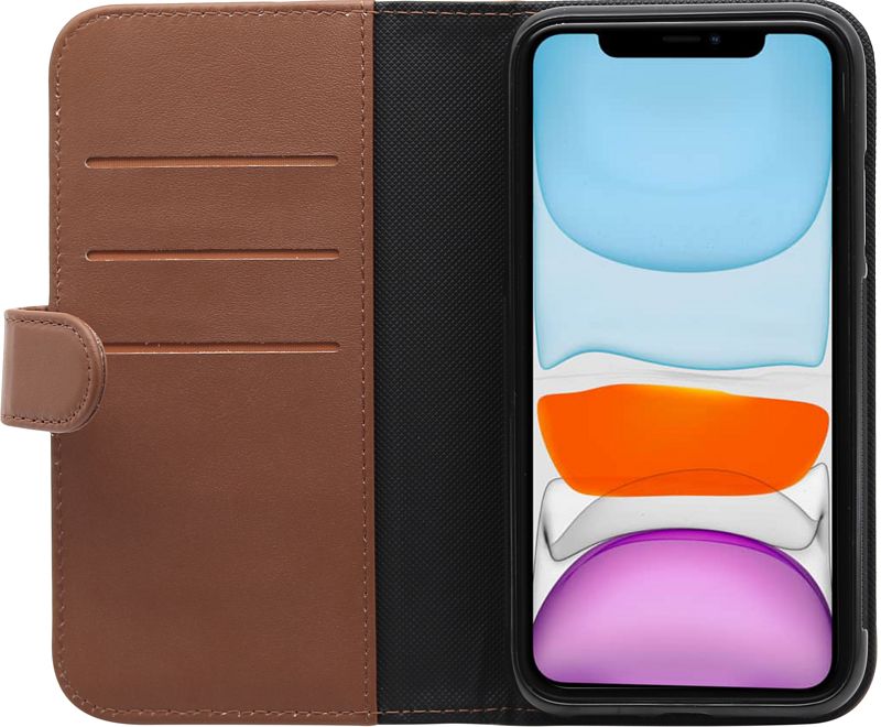 Foto van Bluebuilt apple iphone 12 mini 2-in-1 case bruin