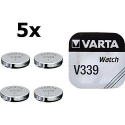 Foto van 5 stuks - varta v339 11mah 1.55v knoopcel batterij