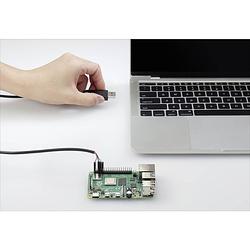 Foto van Renkforce usb/ttl jumperkabel raspberry pi [1x usb-a 2.0 stekker - 4x draadbrug-bus] 1.00 m zwart