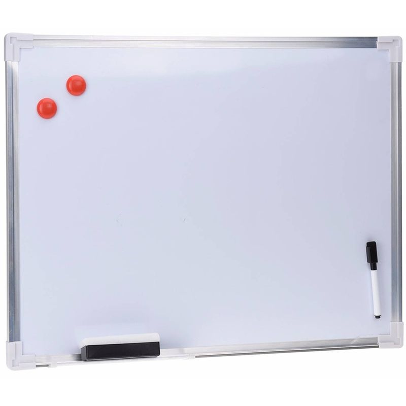 Foto van Whiteboard met stift en wisser - whiteboards