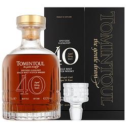Foto van Tomintoul 40 years 70cl whisky + giftbox
