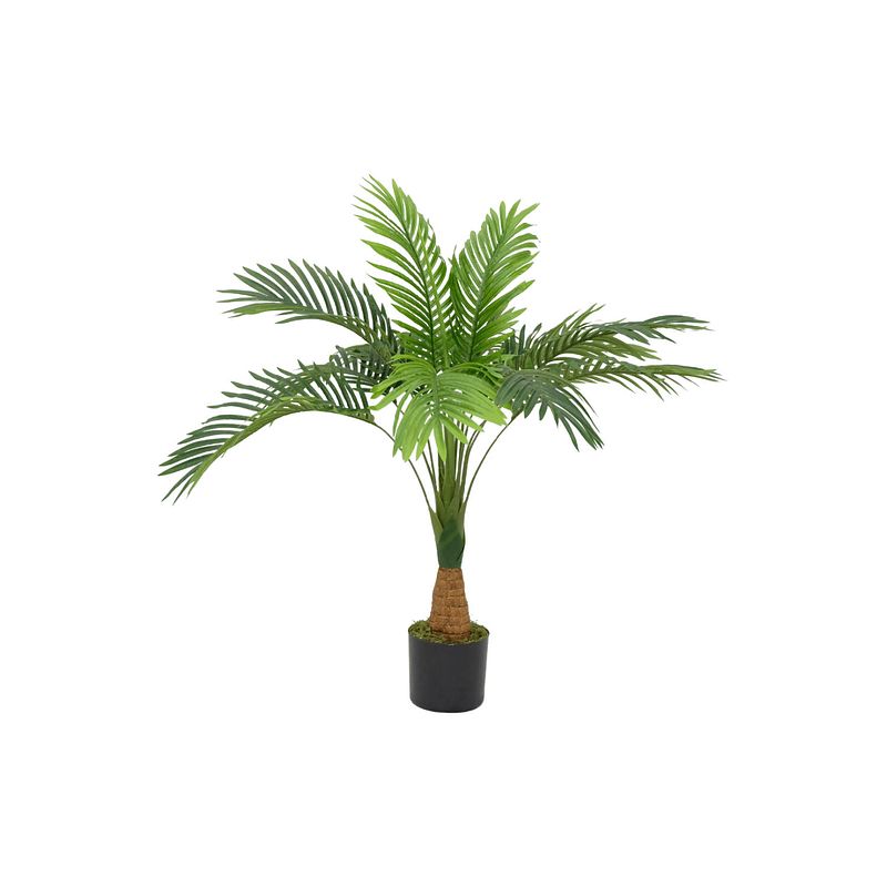 Foto van Kunstpalm dikke stam 80cm