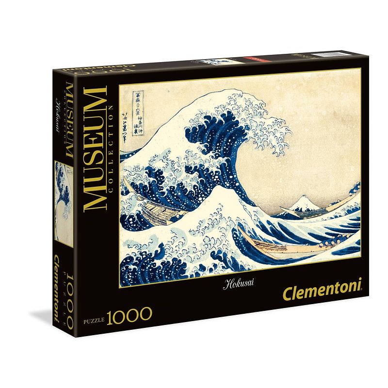 Foto van Clementoni legpuzzel museum collection - hokusai 1000 stukjes