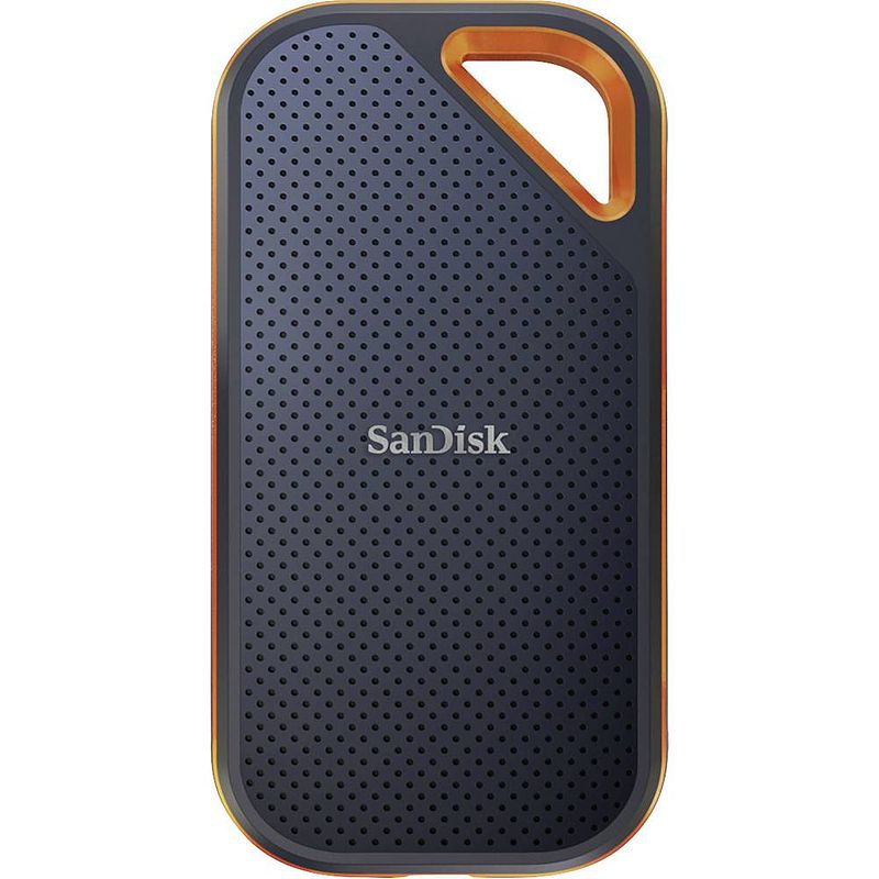 Foto van Sandisk extreme® pro portable 4 tb externe ssd harde schijf (2,5 inch) usb 3.2 gen 2 (usb 3.1) zwart, oranje sdssde81-4t00-g25