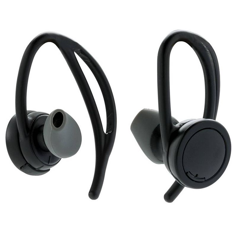 Foto van Xd collection oortelefoon true bluetooth 8,3 cm abs zwart 3-delig