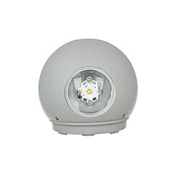 Foto van V-tac wandlamp vt-836 led 11,2 cm 6w 4000k 660lm grijs