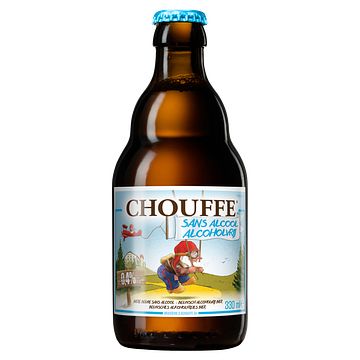 Foto van Chouffe belgisch bier 0,4 % fles 330ml bij jumbo