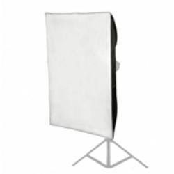 Foto van Walimex pro softbox 80x120cm für broncol 16033 softbox (l x b x h) 1180 x 250 x 220 mm 1 stuk(s)