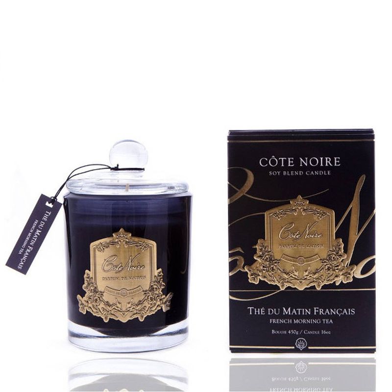 Foto van Geurkaars french morning tea 185gr goud - cote noire