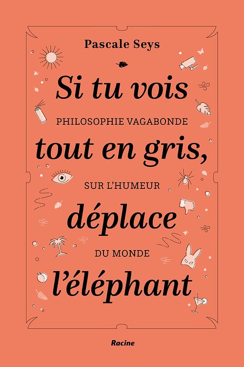 Foto van Si tu vois tout en gris, déplace l'séléphant - pascale seys - ebook (9789401468763)