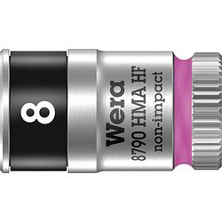 Foto van Wera 8790 hma 05003723001 dop (zeskant) dopsleutelinzetstuk 8 mm 1/4 (6.3 mm)