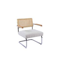 Foto van Giga meubel - fauteuil beige - incl. armleuning - zithoogte 42cm