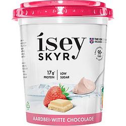 Foto van Ísey skyr aardbei witte chocolade 400g bij jumbo