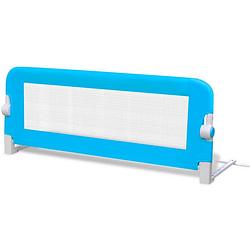 Foto van The living store bedhekje peuter 102x42 cm blauw the living store