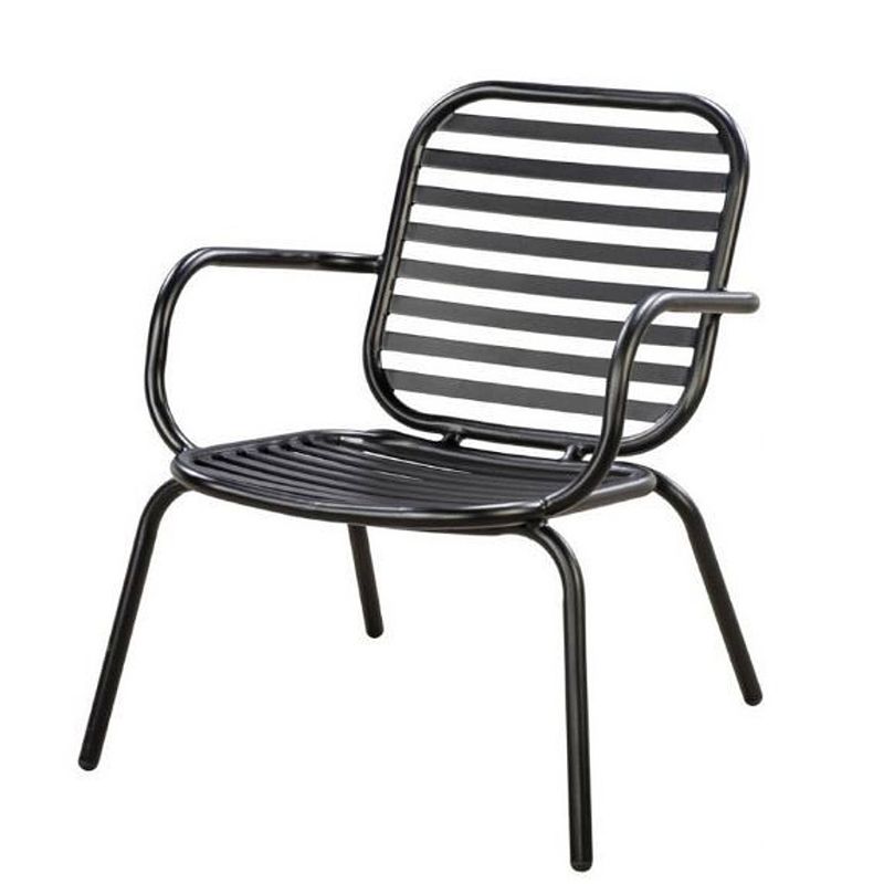 Foto van Yoi - tomo lounge chair alu/black