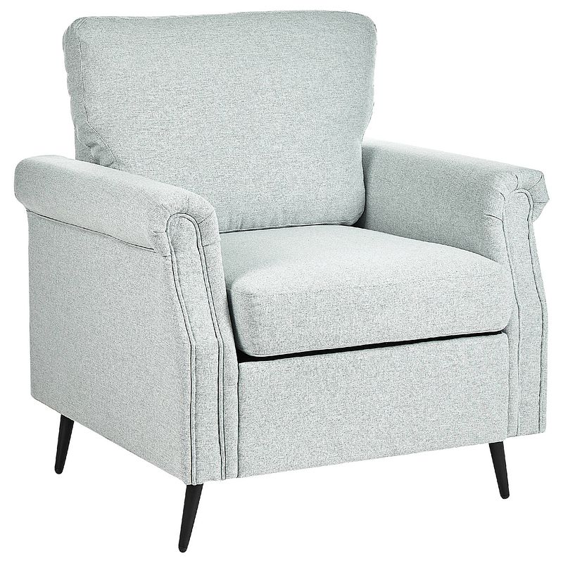 Foto van Beliani vietas - fauteuil-grijs-polyester