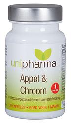 Foto van Unipharma slank appel & chroom capsules 30st