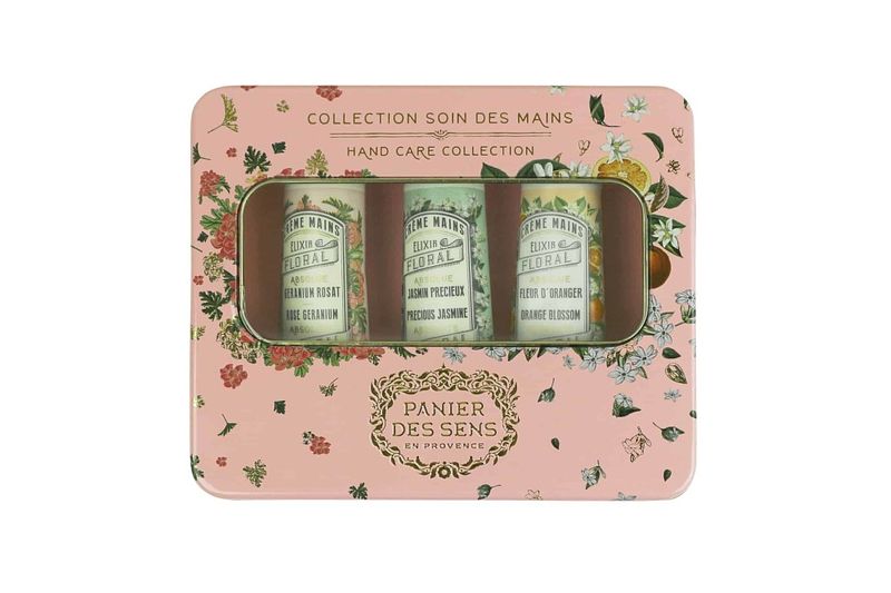 Foto van Panier des sens pink handcare collection