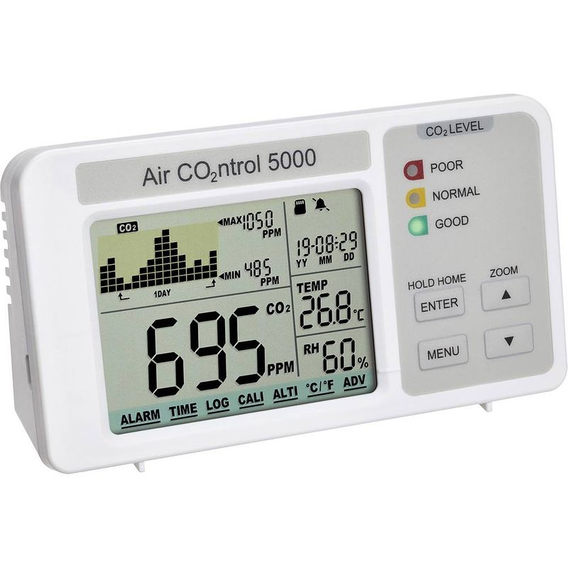 Foto van Tfa dostmann airco2ntrol 5000 kooldioxidemeter