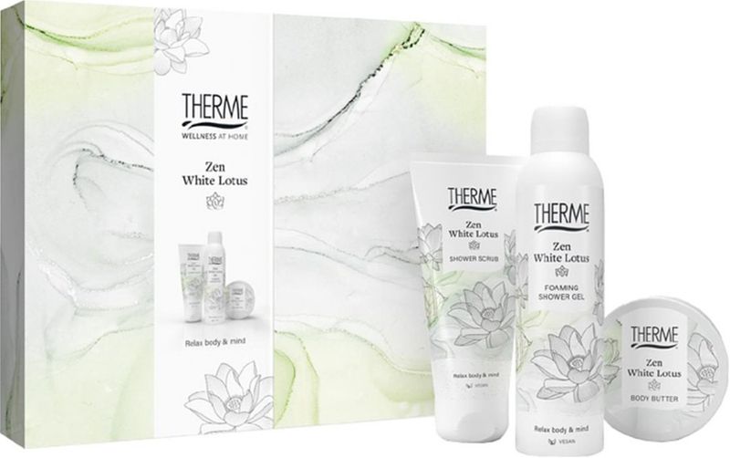 Foto van Therme geschenkset zen white lotus welness treatment