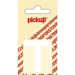 Foto van Plakletter helvetica 40 mm sticker witte letter t