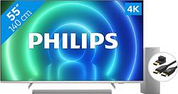 Foto van Philips 55pus7556 + soundbar + hdmi kabel