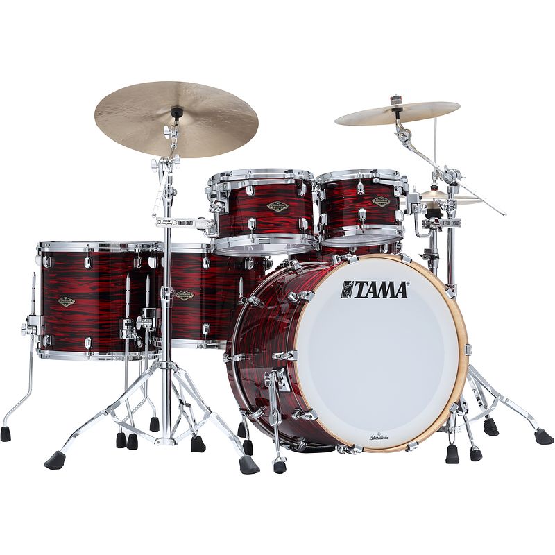 Foto van Tama wbr52rzs-roy starclassic w/b red oyster 5d. shellset