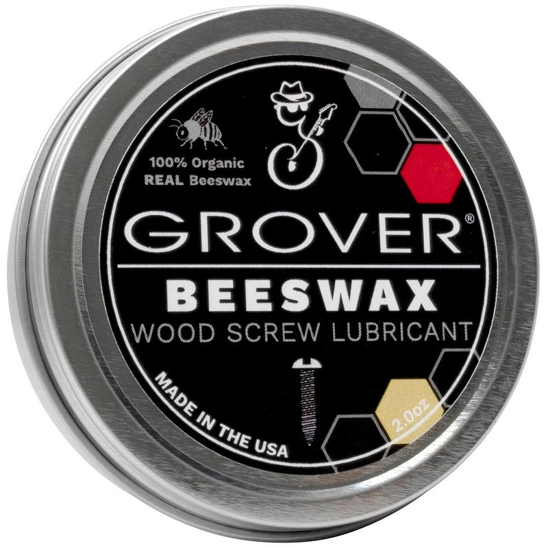 Foto van Grover beeswax smeermiddel voor houtschroeven