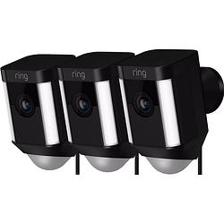 Foto van Ring spotlight cam wired zwart 3-pack