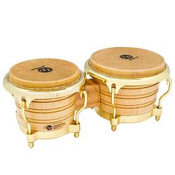 Foto van Latin percussion lp201ax-2aw lp generation ii bongos