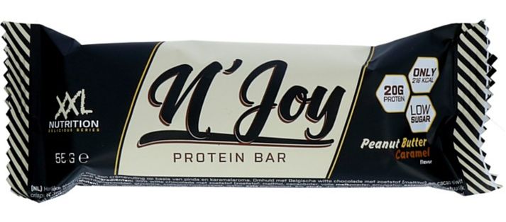 Foto van Xxl nutrition n'sjoy protein bar - peanut butter & caramel