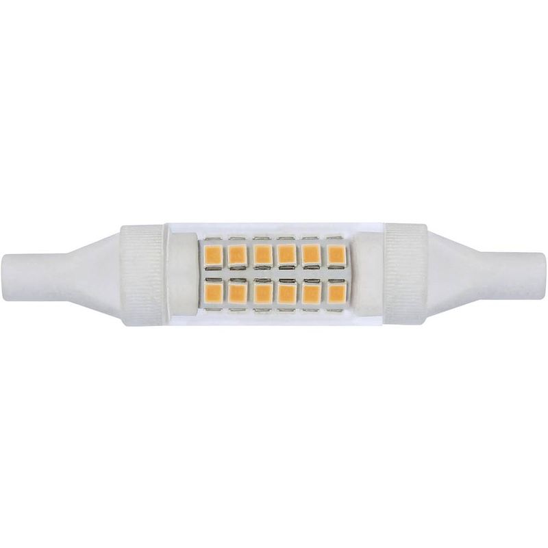 Foto van Lightme lm85152 led-lamp energielabel d (a - g) r7s buis 5 w warmwit (ø x l) 15 mm x 78 mm 1 stuk(s)