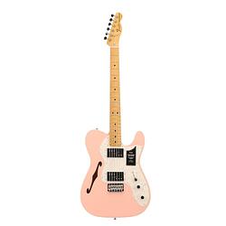 Foto van Fender limited edition vintera 's70s telecaster thinline shell pink mn elektrische gitaar met gigbag