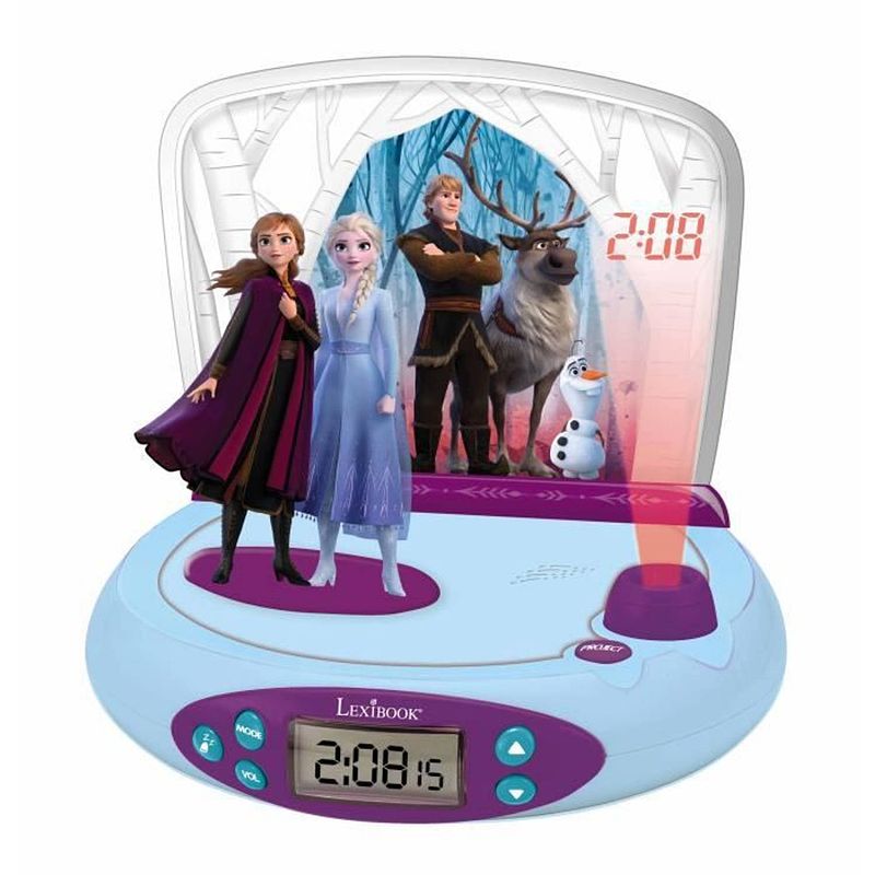 Foto van Lexibook frozen 2 - projectorwekker met geluiden - rp510fz