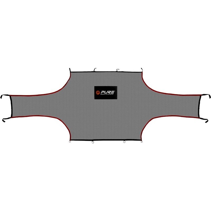 Foto van Pure2improve trainingsscherm voor goal 732 x 244 cm grijs