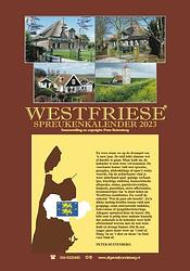 Foto van Westfriese spreukenkalender 2023 - peter ruitenberg - paperback (9789055125203)