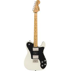 Foto van Squier classic vibe 70s telecaster deluxe olympic white mn