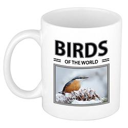 Foto van Boomklever vogels mok met dieren foto birds of the world - feest mokken