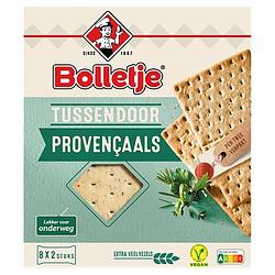 Foto van Bolletje lichte tussendoor crackers tuinkruiden 8 x 2 stuks 190g bij jumbo