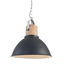 Foto van Industriële hanglamp - mexlite - - industrieel - e27 - l: 38cm - voor binnen - woonkamer - eetkamer -