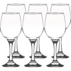 Foto van Glasmark wijnglazen - 12x - beaujolais - 250 ml - glas - wijnglazen