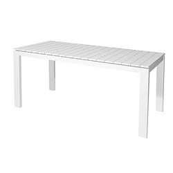 Foto van Morris table 160x80x75 cm alu white