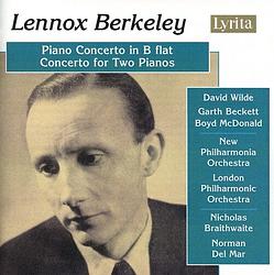 Foto van Berkeley: piano concerto in b flat/concerto for two pianos - cd (5020926025029)