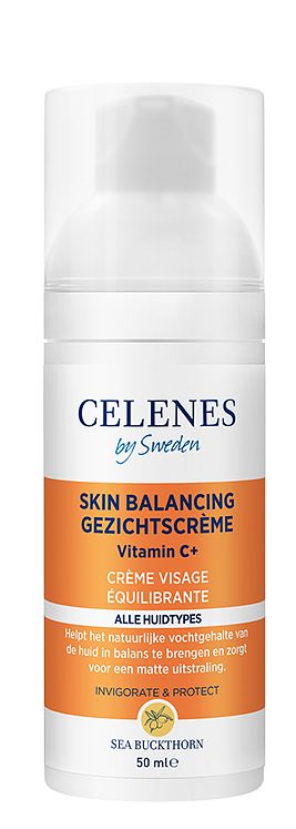 Foto van Celenes by sweden sea buckthorn balancing gezichtscrème - vette/gecombineerde huid