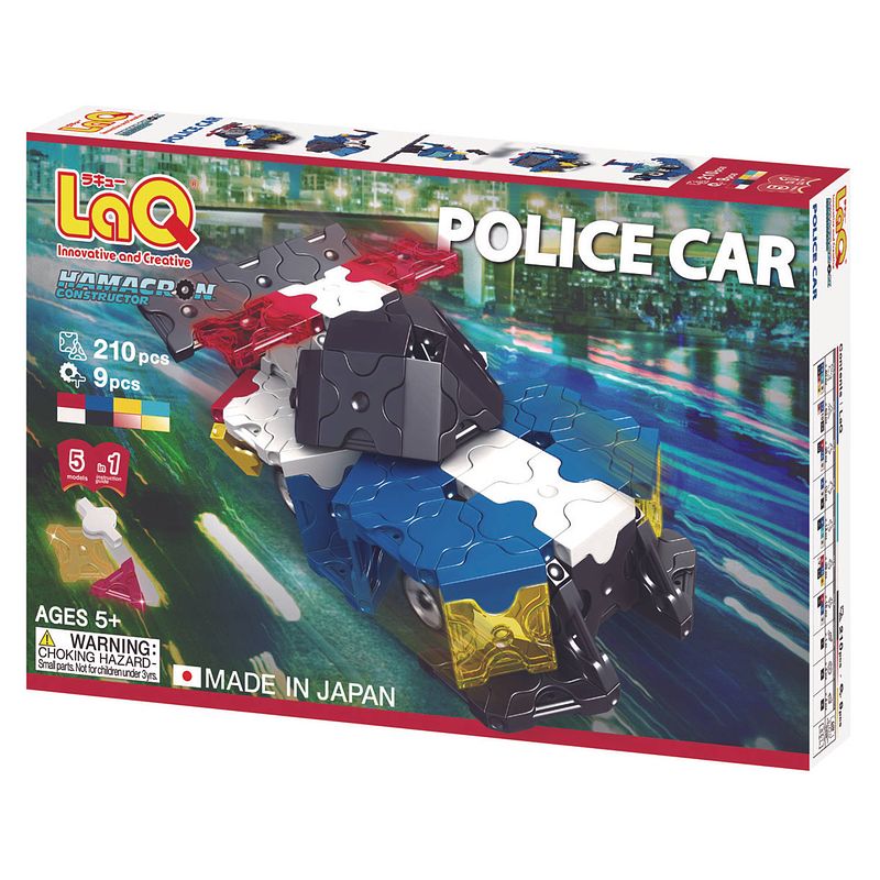 Foto van Laq-hamacron constructer police car