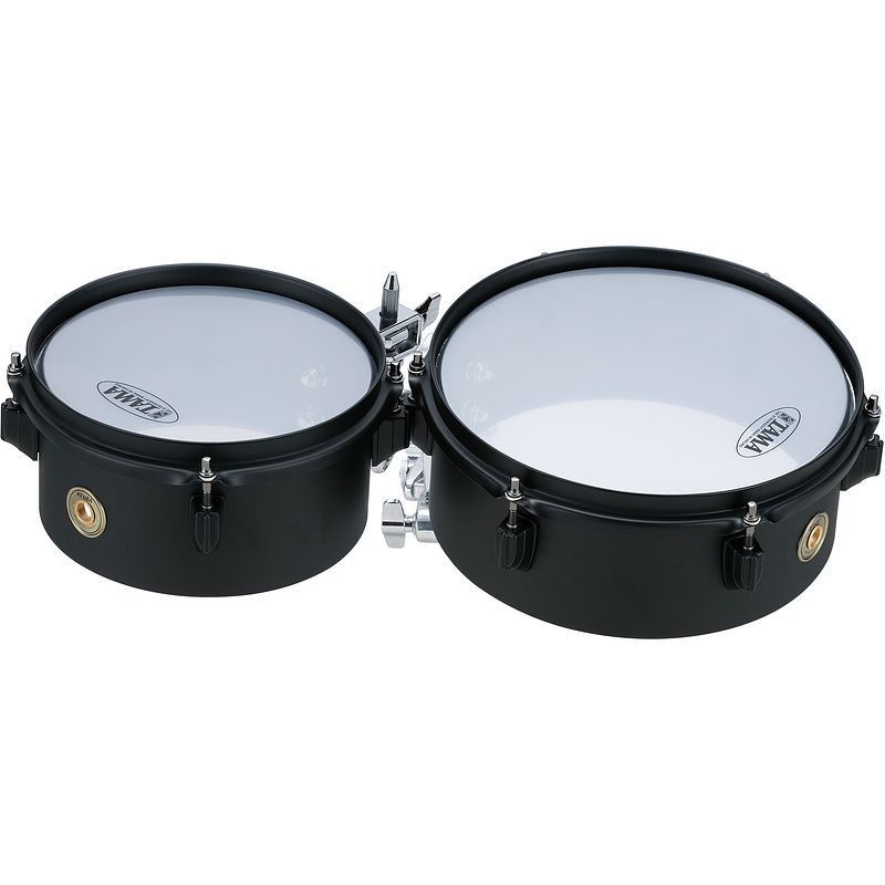 Foto van Tama mt810stbk metalworks effect series 8 x 4 + 10 x 4 inch mini-tymp